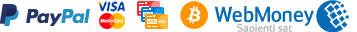 supports credit cards and cryptocurrency payments