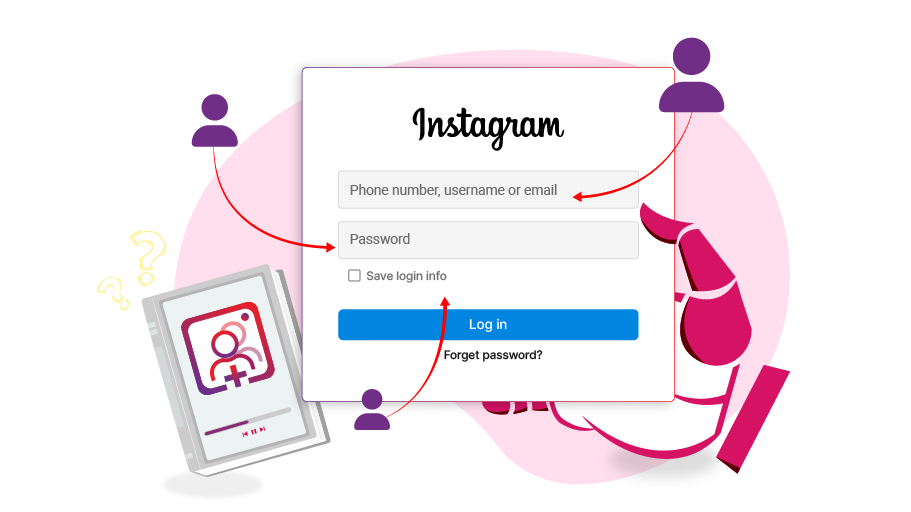 2.  Linking Accounts To The Bots In Instagram Follower Booster Bot Package - Is Banner