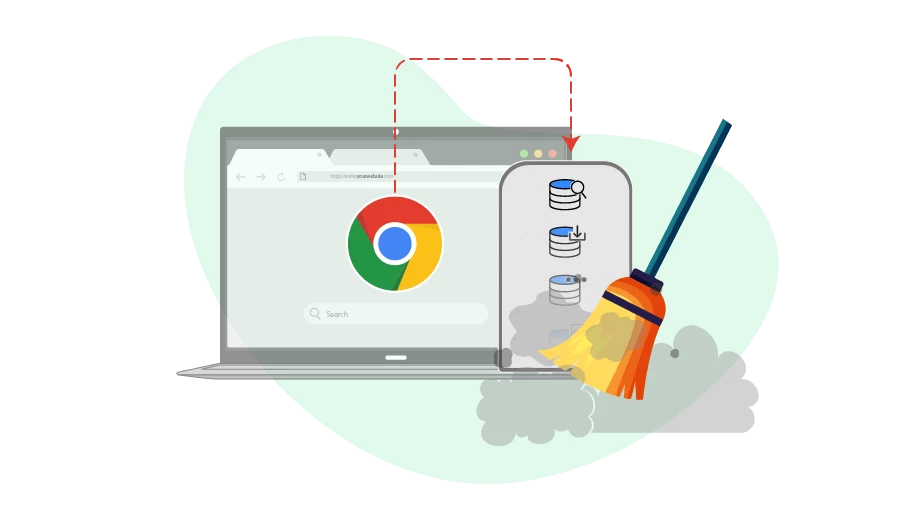 How to clear the cache created in the Google Chrome browser? - Is Banner