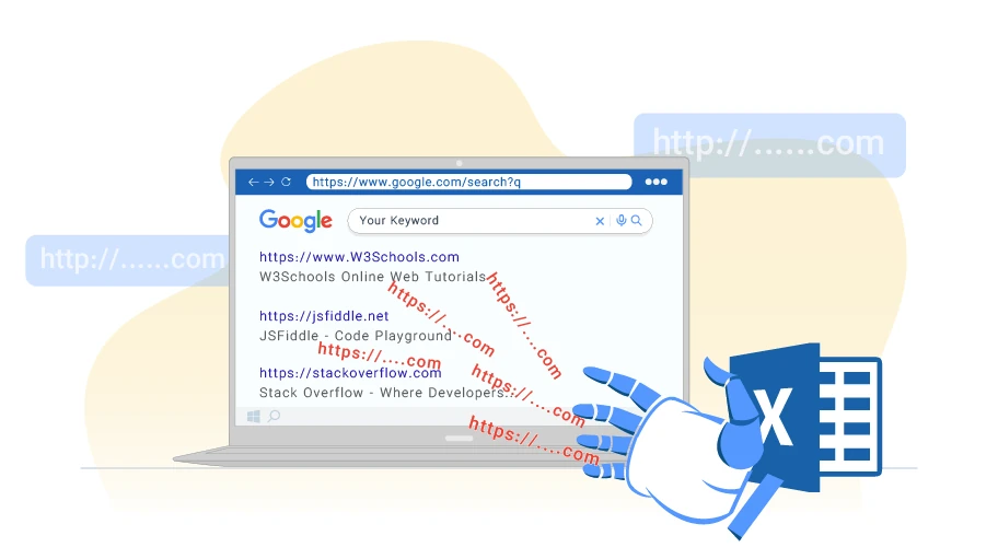 Google SERP Link Extractor