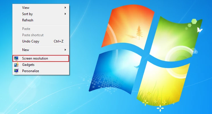 خطای زوم 100%