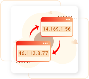 Automated change of proxies