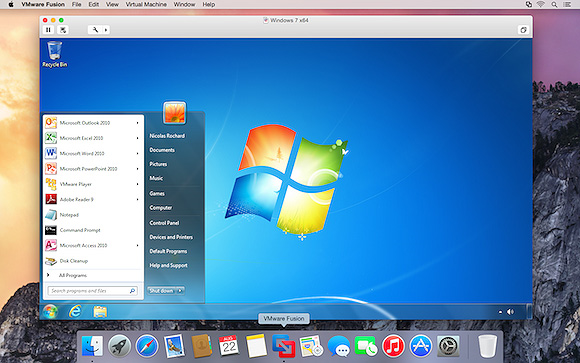 running a virtual machine on a LINUX system