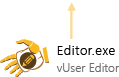 vUser Editor Exe File