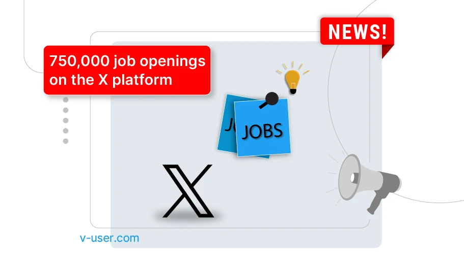 750,000 job openings on the X platform - Is Banner
