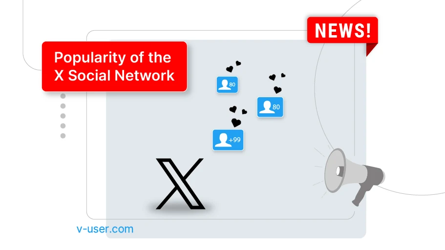 Has the popularity of the X social network increased?