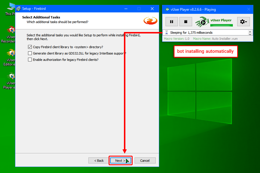 Auto Installer Bot Maker Package Content