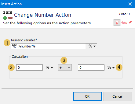  اکشن Change Number