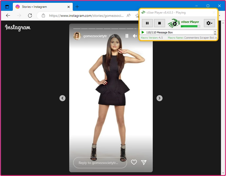 Auto Instagram Story Viewer Bot
