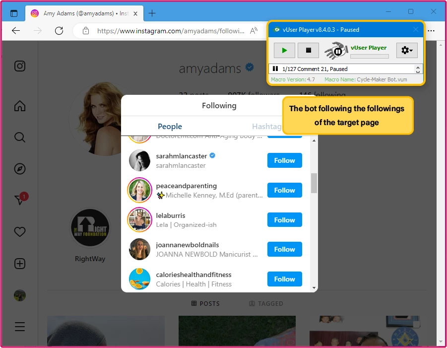 Instagram Follower Booster Bot