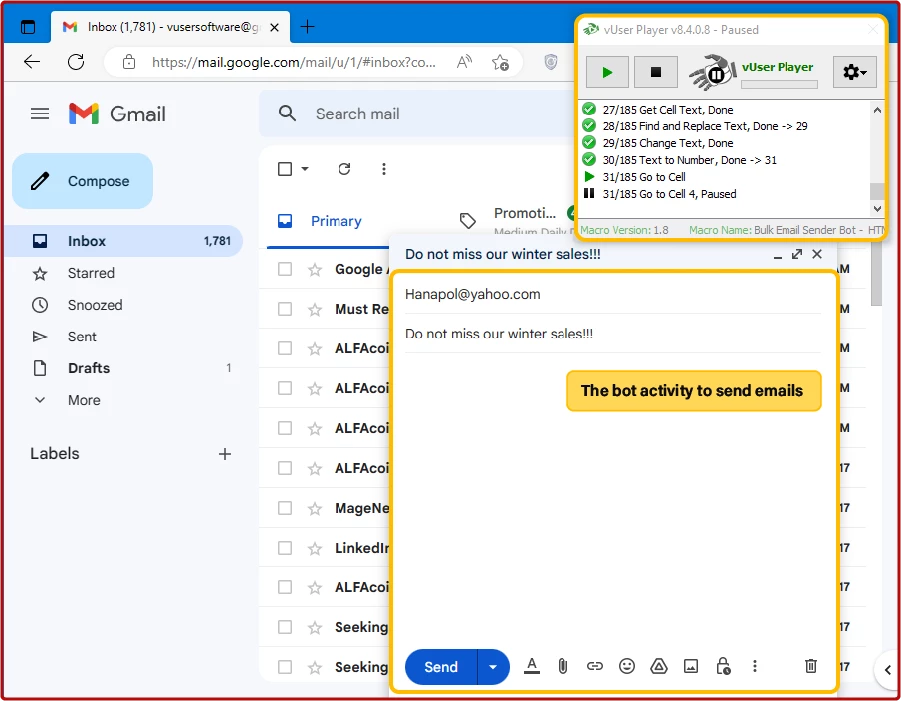 Gmail Sender Bot