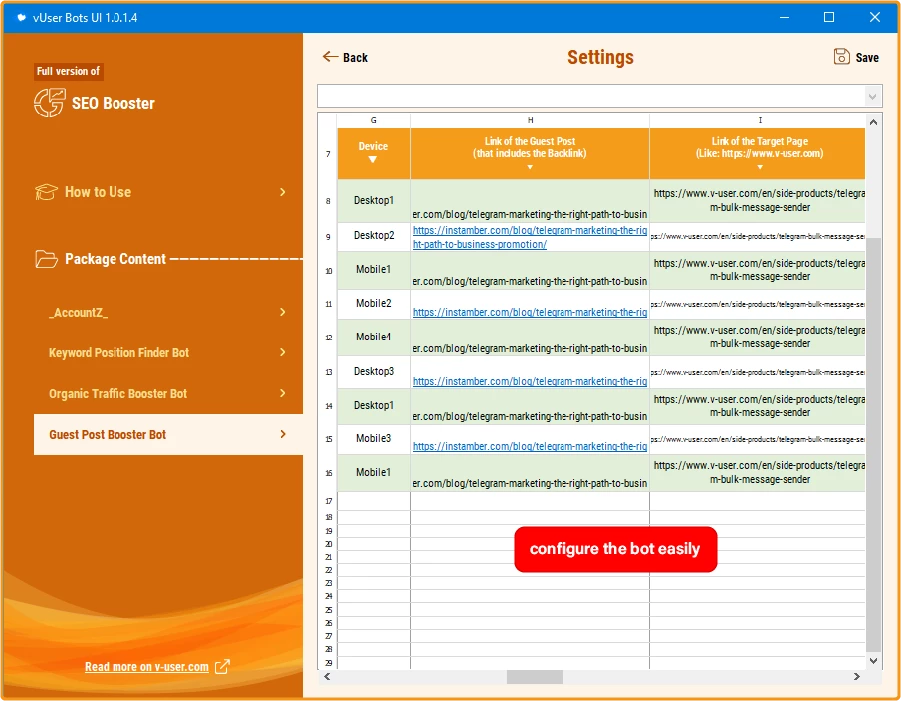 SEO Booster Bot