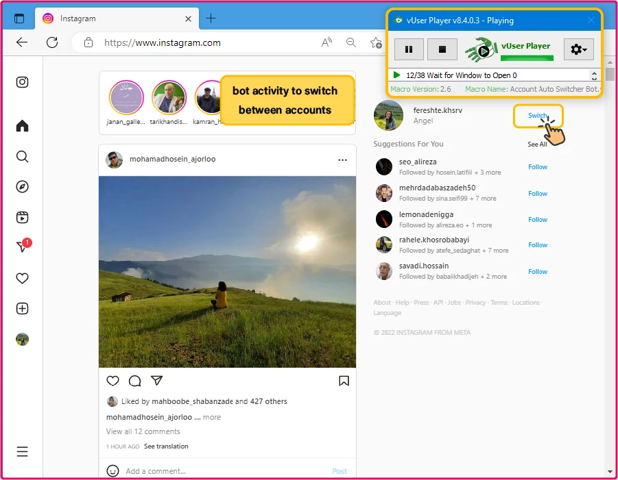 Instagram Fake Follower Checker Bot