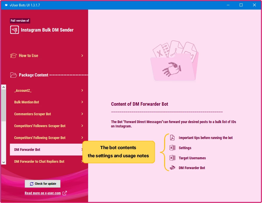 Instagram Bulk DM Sender Bot Package