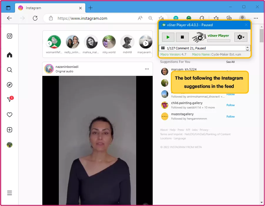 Instagram Follower Booster Bot