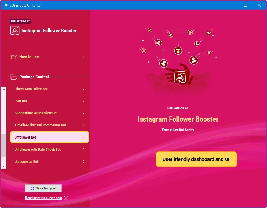 Instagram Follower Booster BotInstagram Follower Booster Bot Package