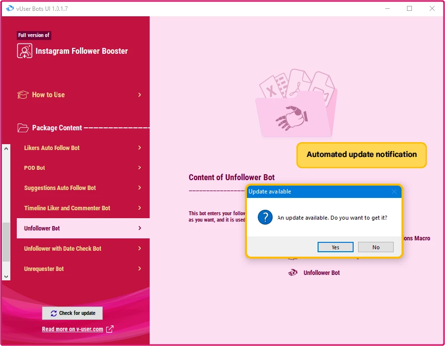 Instagram Follower Booster BotInstagram Follower Booster Bot Package