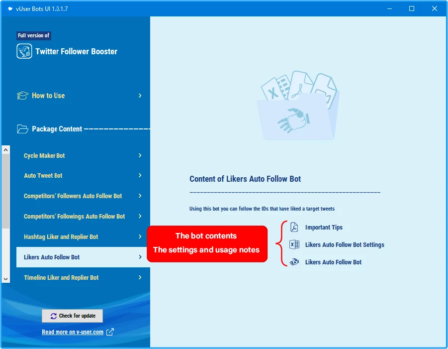 Twitter Follower Booster Bot Package 