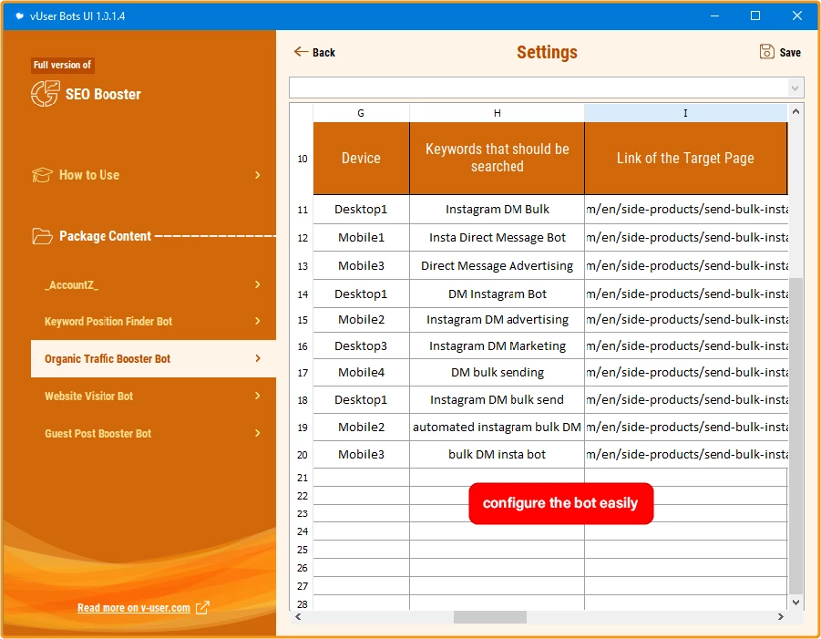 SEO Booster Bot