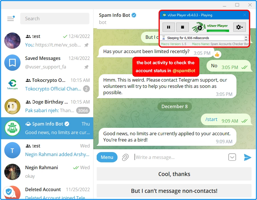 Telegram Bulk Sender Bot Package