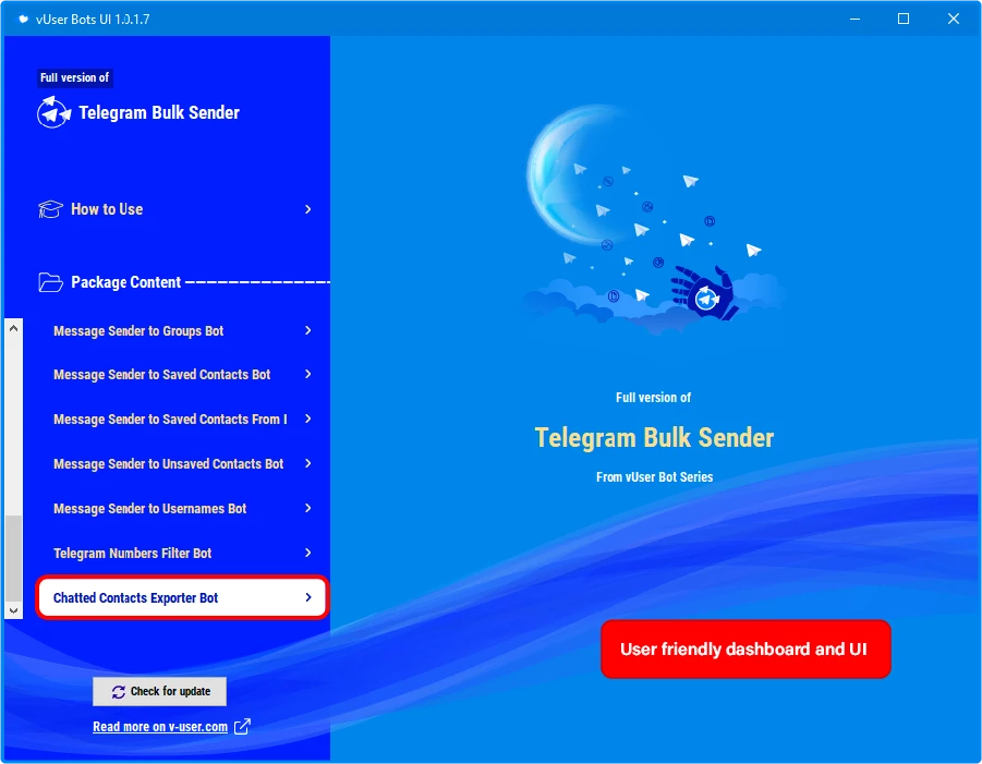 Telegram Bulk Sender bot