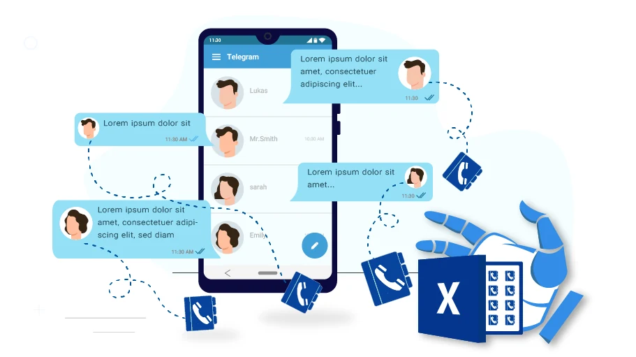 Telegram Chatted Contacts Exporter Bot - Is Banner