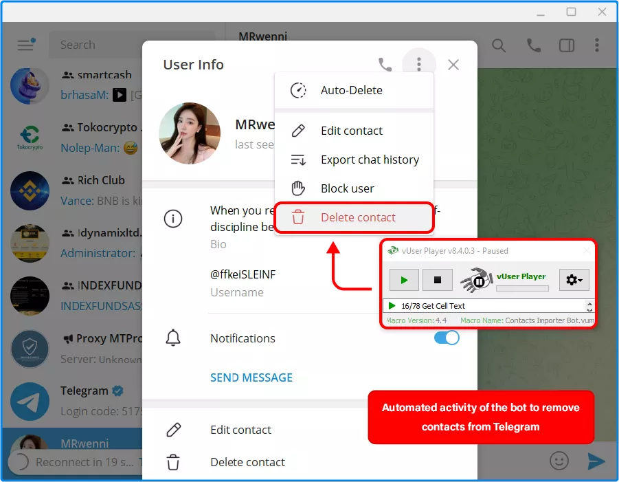 Competitors’ Followers Auto follow on Instagram Bot