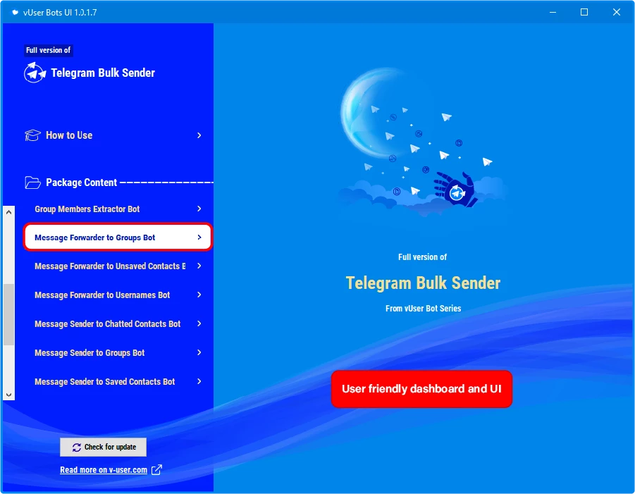 Telegram Bulk Sender bot