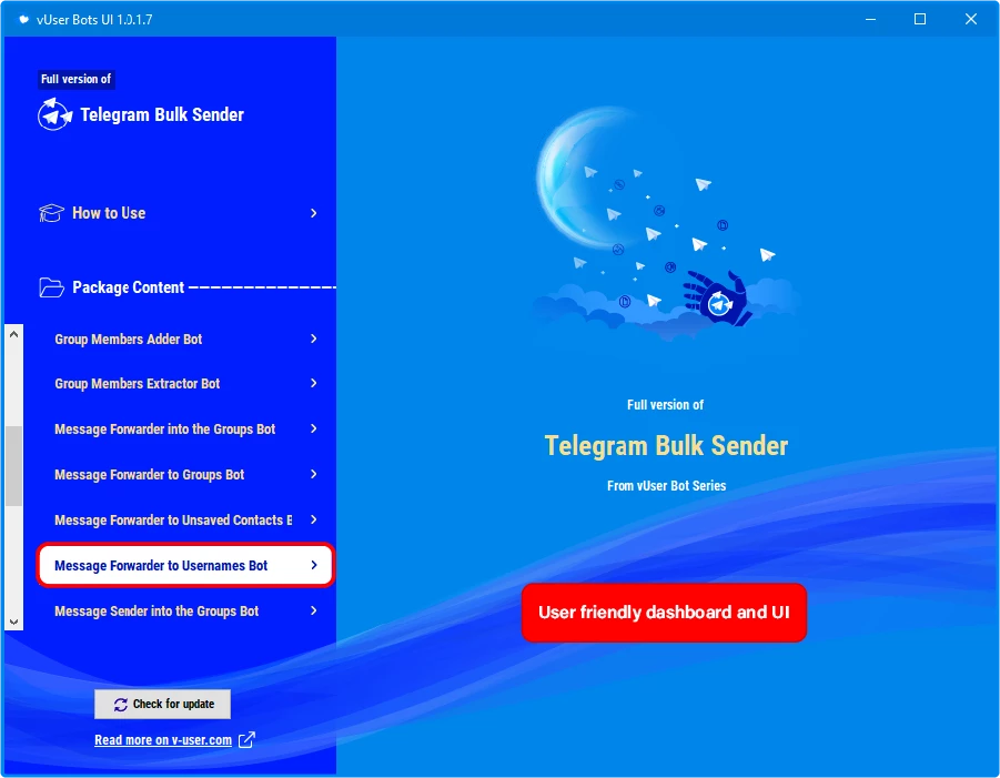 Telegram Bulk Sender bot