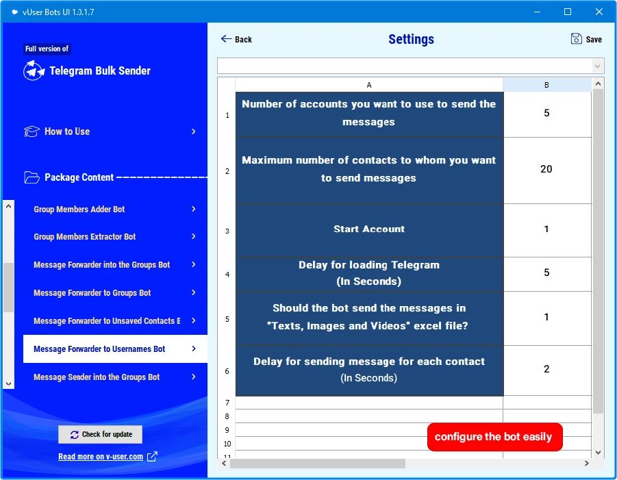 Telegram Bulk Sender bot