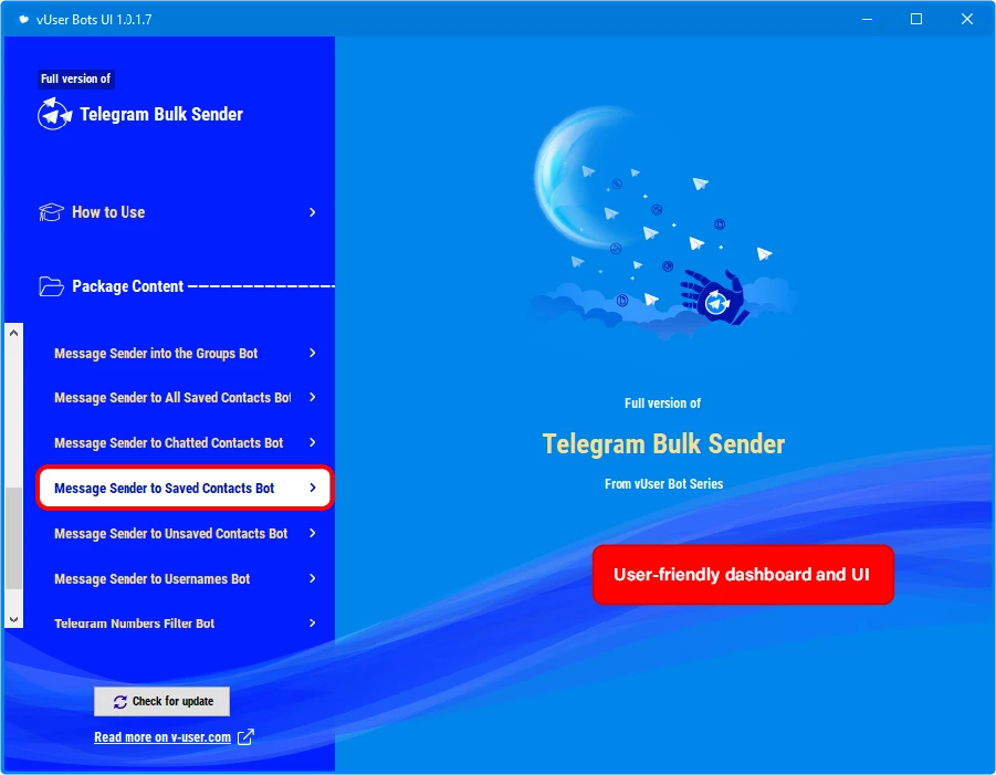 Telegram Bulk Sender bot