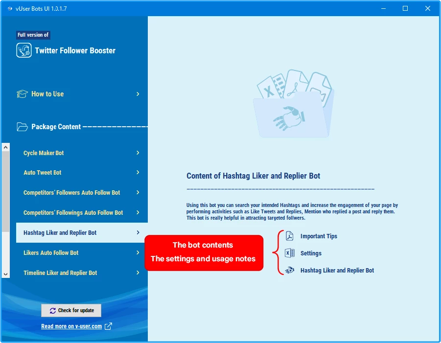 Twitter Follower Booster Bot Package 
