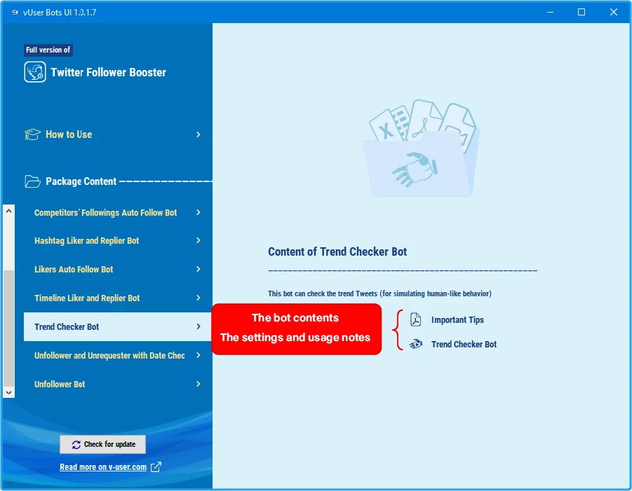 Twitter Follower Booster Bot Package 