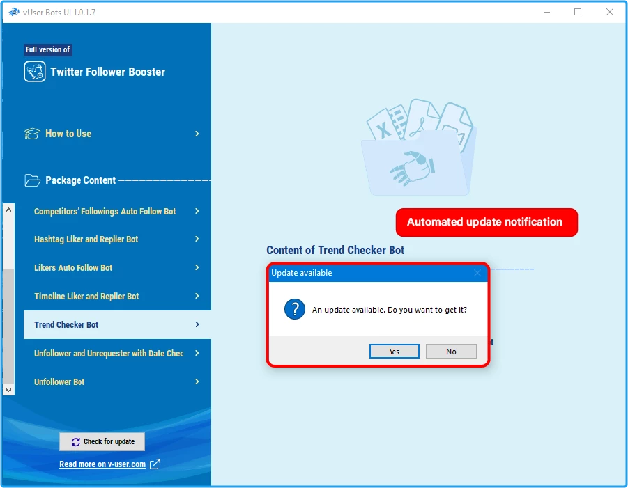 Twitter Follower Booster Bot Package 