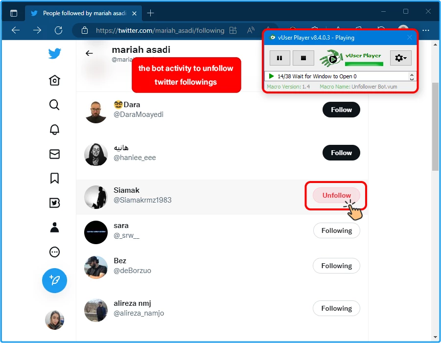 Twitter Follower Booster Bot Package 