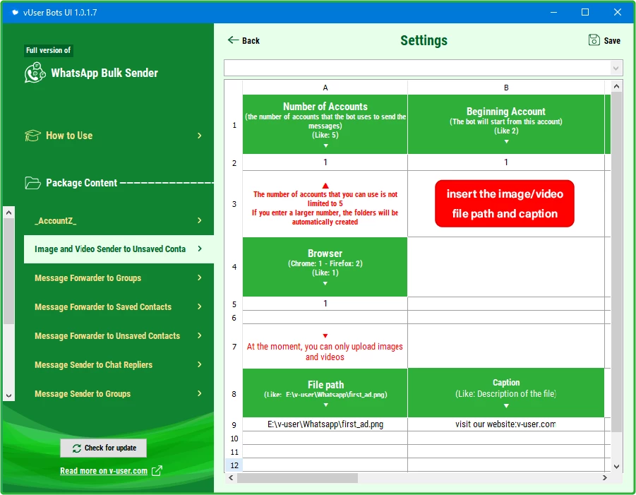 WhatsApp Bulk Sender Bot Package