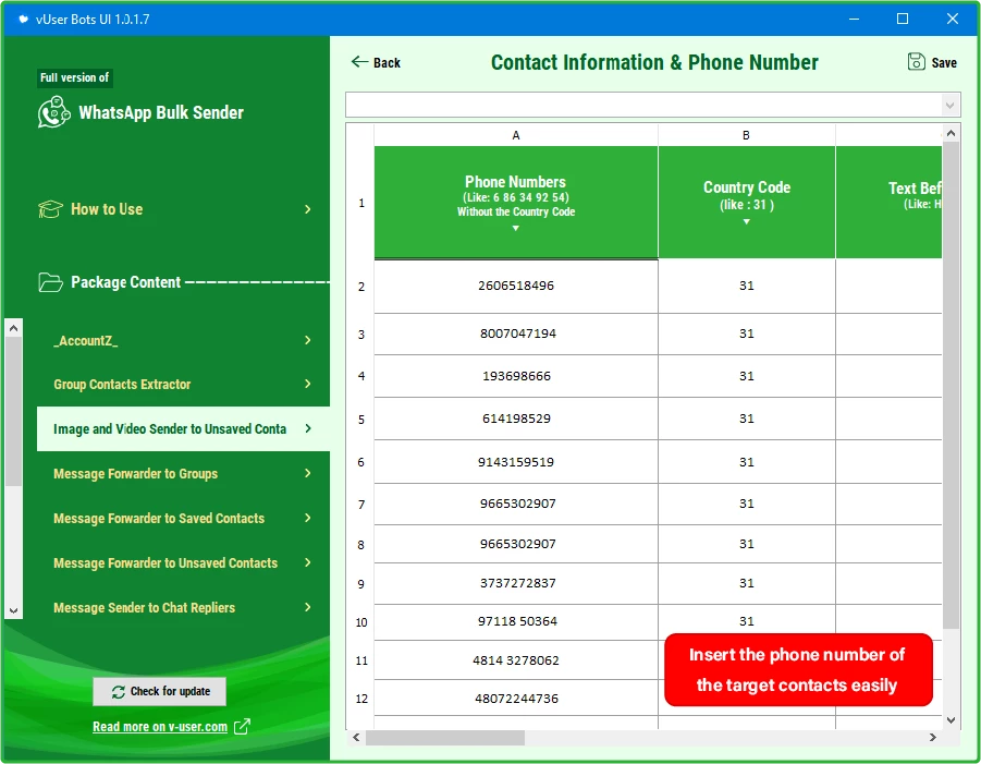 WhatsApp Bulk Sender Bot Package