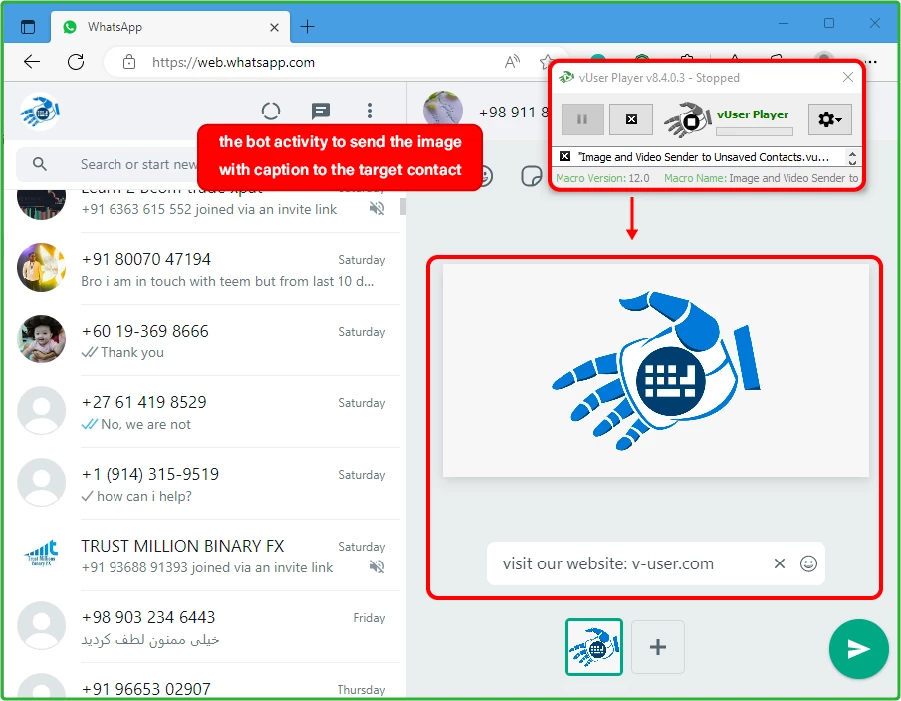 WhatsApp Bulk Sender Bot Package