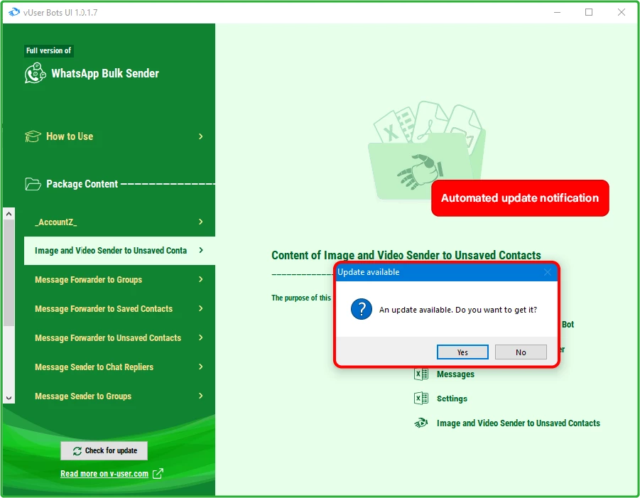WhatsApp Bulk Sender Bot Package