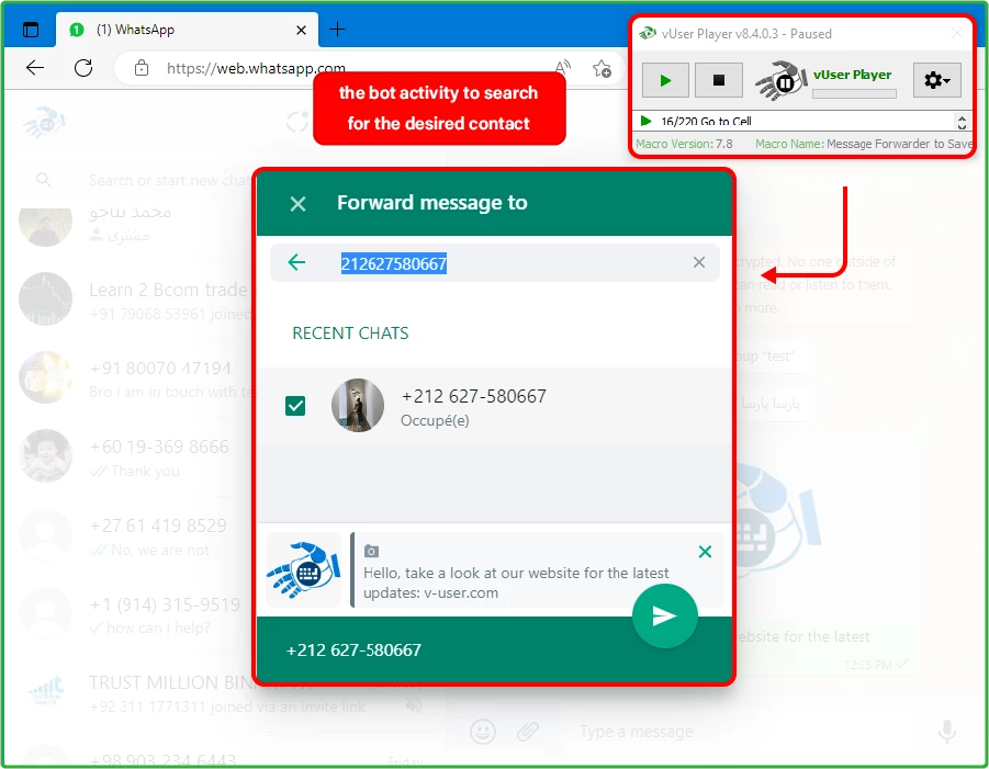WhatsApp Bulk Sender Bot Package