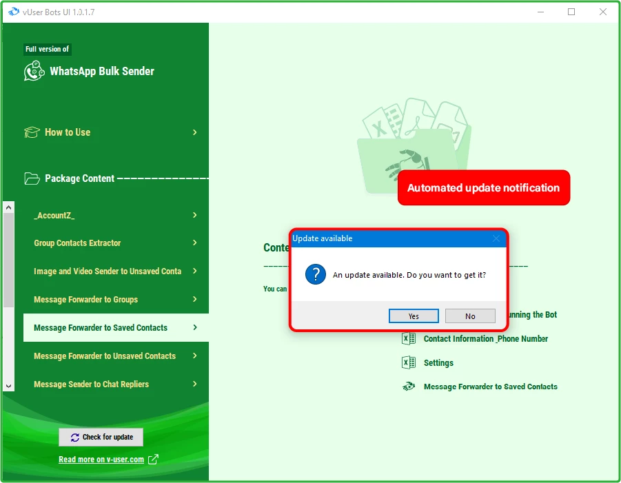 WhatsApp Bulk Sender Bot Package