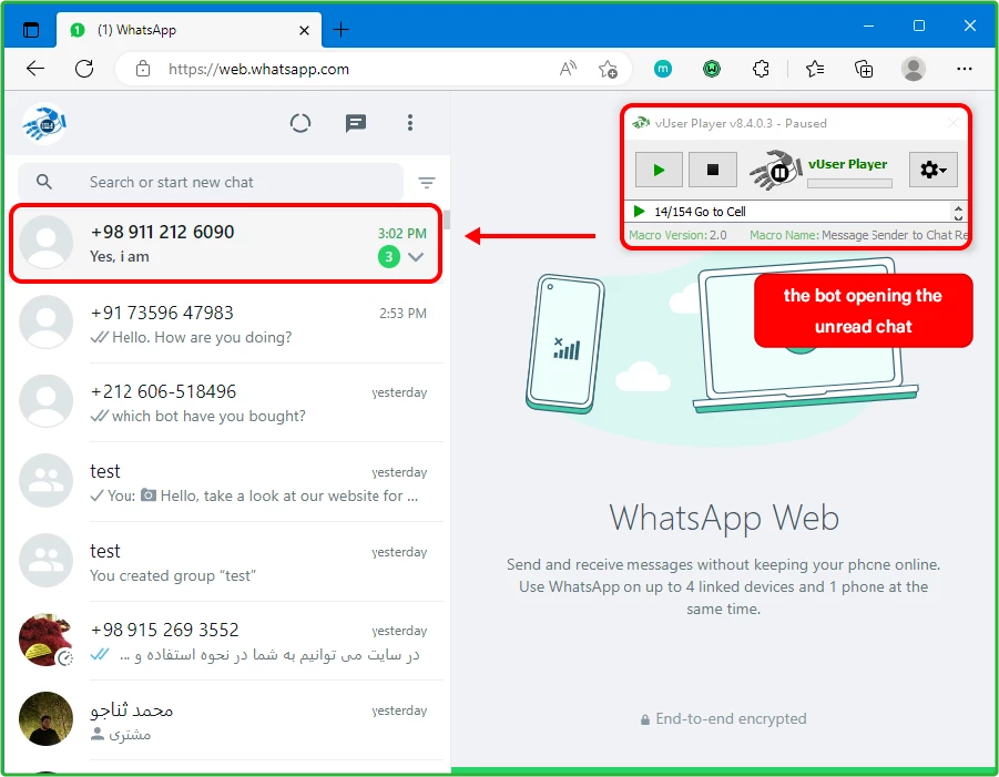 WhatsApp Bulk Sender Bot Package