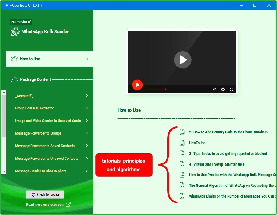 WhatsApp Bulk Sender Bot Package