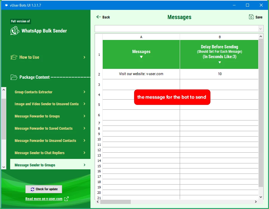 WhatsApp Bulk Sender Bot Package