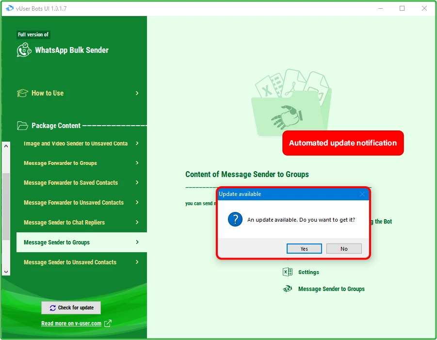 WhatsApp Bulk Sender Bot Package