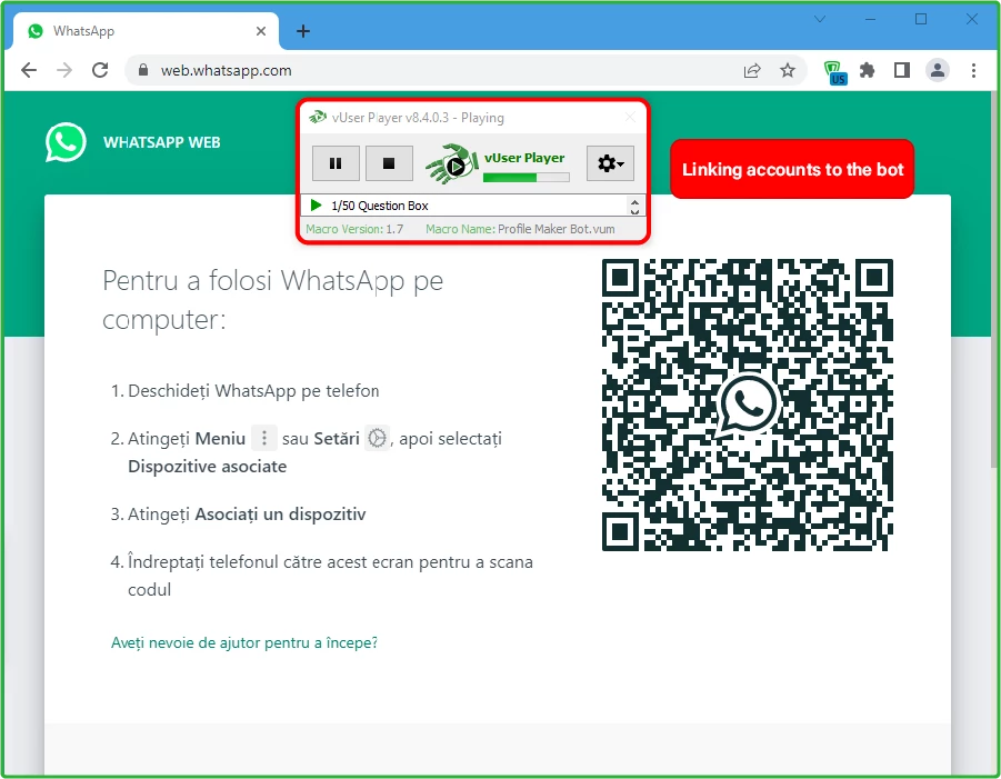 WhatsApp Bulk Sender Bot Package