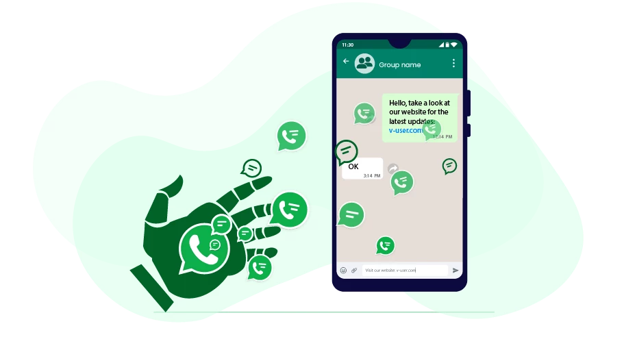 WhatsApp Message Sender to Groups Bot  - Is Banner