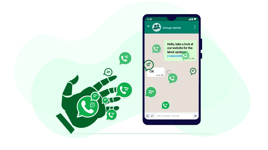 WhatsApp Message Sender to Groups Bot 