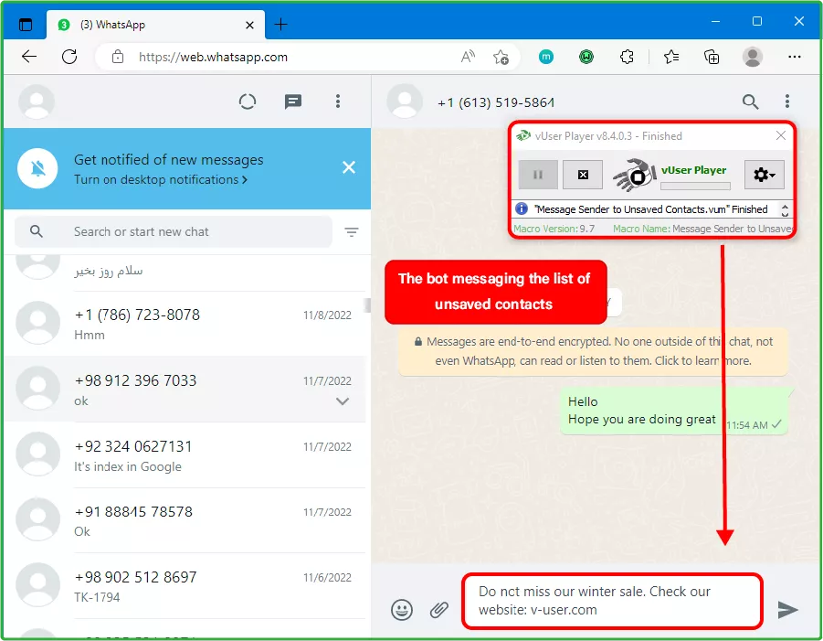  WhatsApp Bulk Sender bot