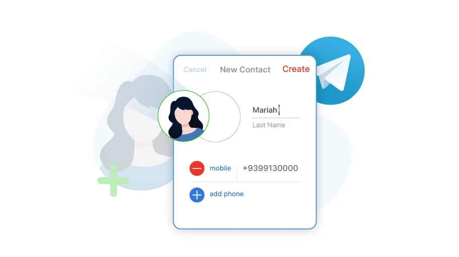 Add Contacts to Telegram